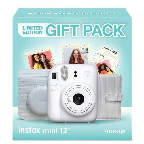 Fujifilm Instax Mini 12 Limited Edition Instant Camera Christmas Gift Pack 2025