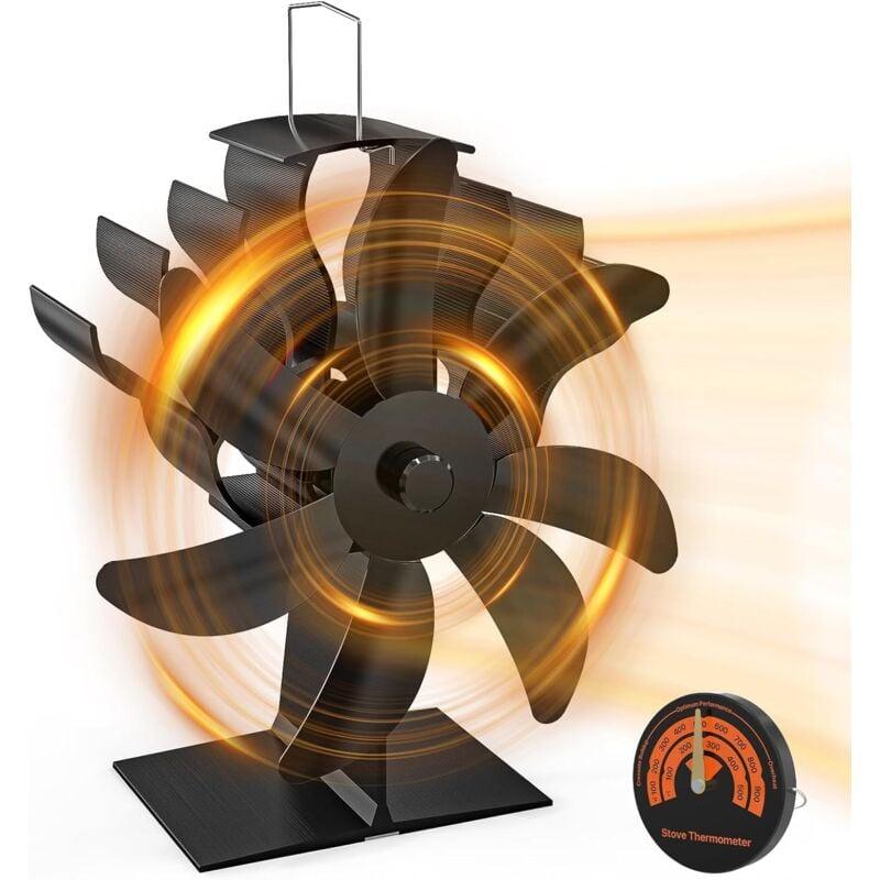Heat Powered Fireplace Fans Heat Activated Fireplace Fan Non-Electric Stove Fan