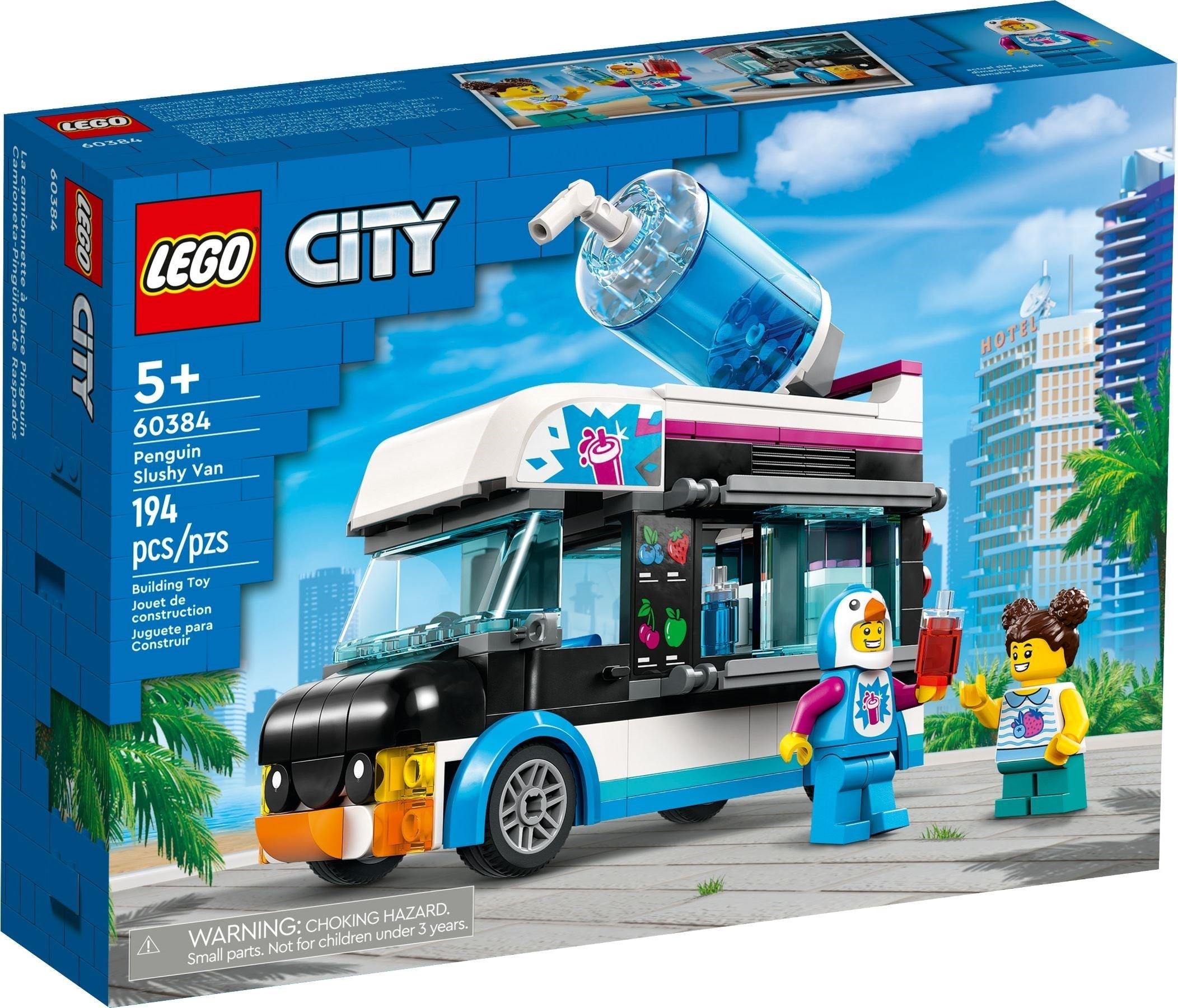 LEGO City Series 60384 Penguin Slushy Van