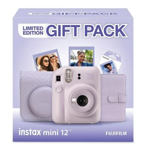 Fujifilm Instax Mini 12 Limited Edition Instant Camera Christmas Gift Pack 2025