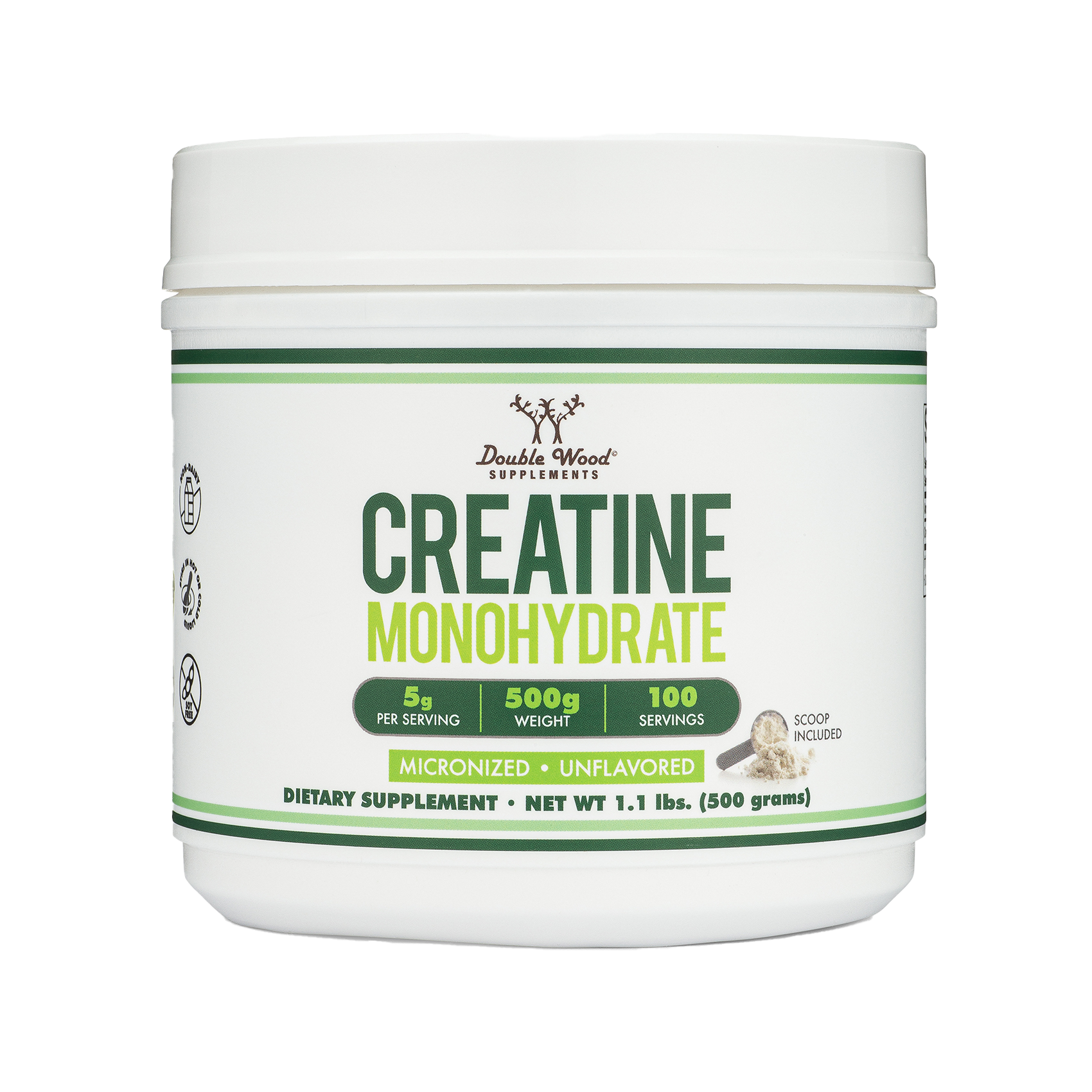 Double Wood - Creatine Monohydrate Powder