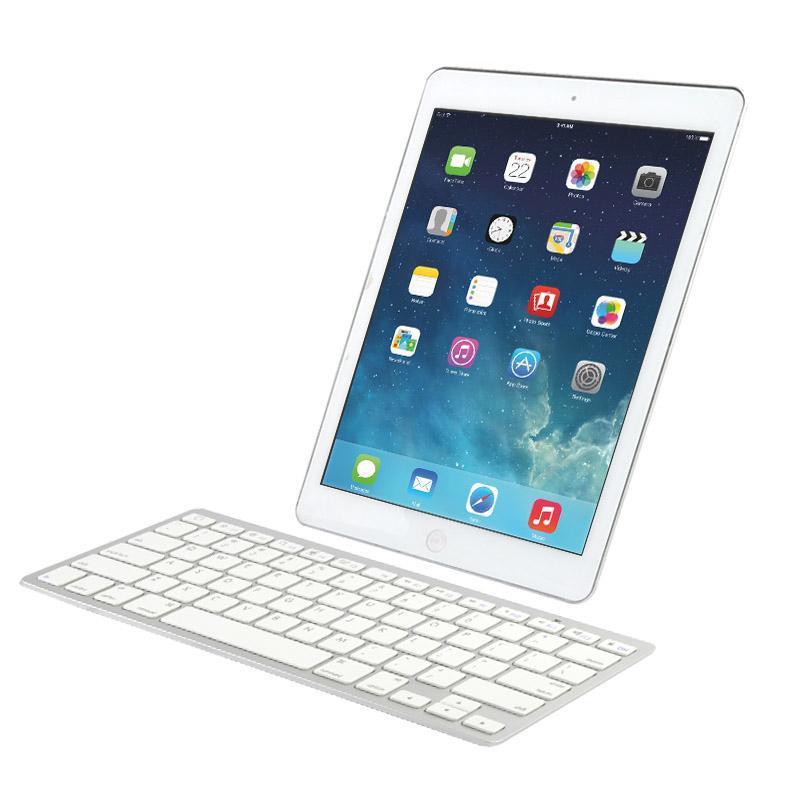 Ultra Thin Bluetooth Keyboard For Ipad Air / Mini Iphone Ps3 White Keyboards & Keypads