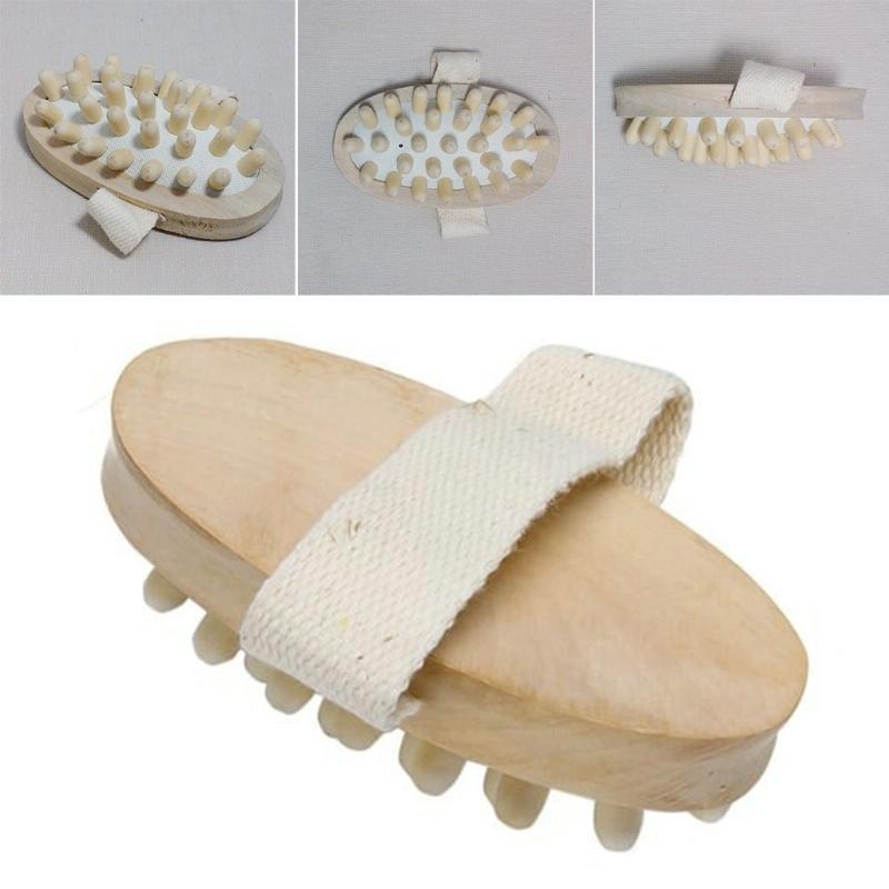 Wood Balloon Cushion Massager Soothing Body Brush Massagers