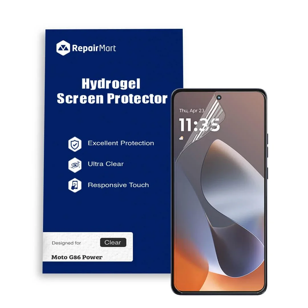 Motorola Moto G86 Power Hydrogel Screen Protector Full Cover Screen Guard Film | Australian Stock
