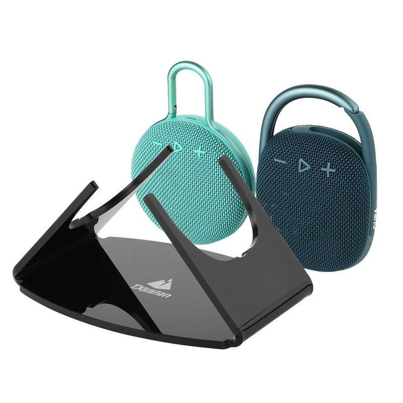 Acrylic Desktop Stand For Jbl Clip 3 / 4 Speaker Black Other Laptop & Desktop Accs