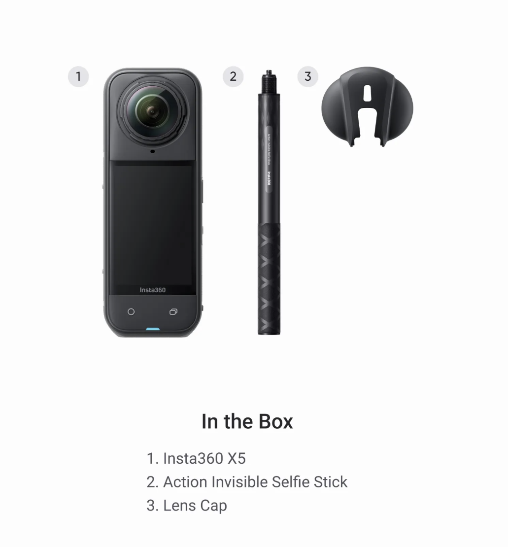 Insta360 X5 Snowboard Bundle