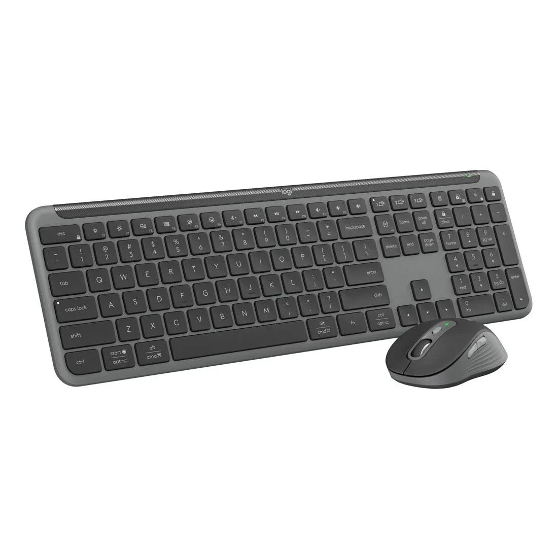 Logitech MK950 Slim Wireless Keyboard & Mouse Combo - Graphite