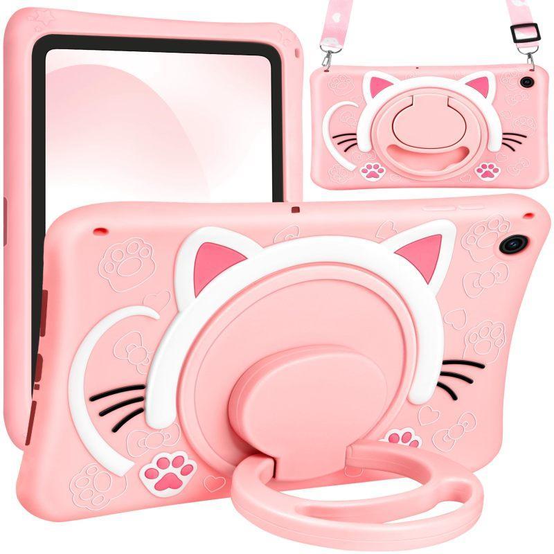 11-inch tablet case silicone case for Galaxy Tab A9 Plus: Pink