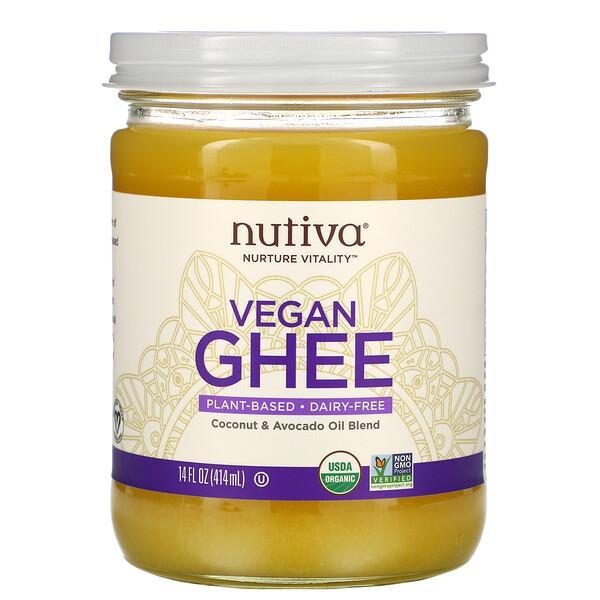 Nutiva, Organic Vegan Ghee, 414 ml