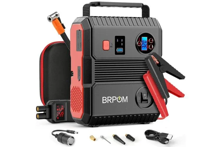 BRPOM 7000A Car Jump Starter with Air Compressor