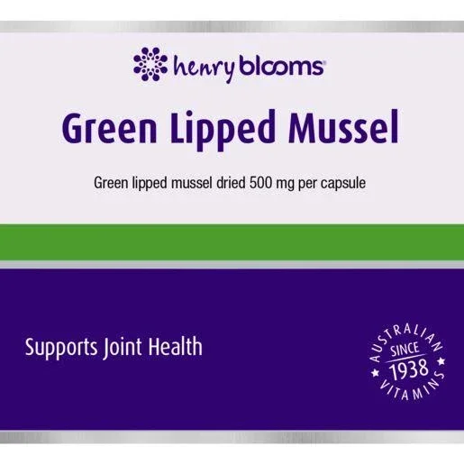 Henry Blooms Green Lipped Mussel 120 Capsules