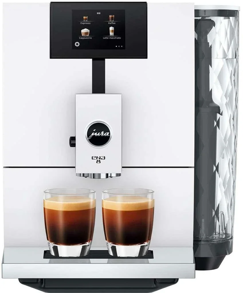 Jura ENA 8 Touch Full Nordic White Automatic Coffee Machine 15520