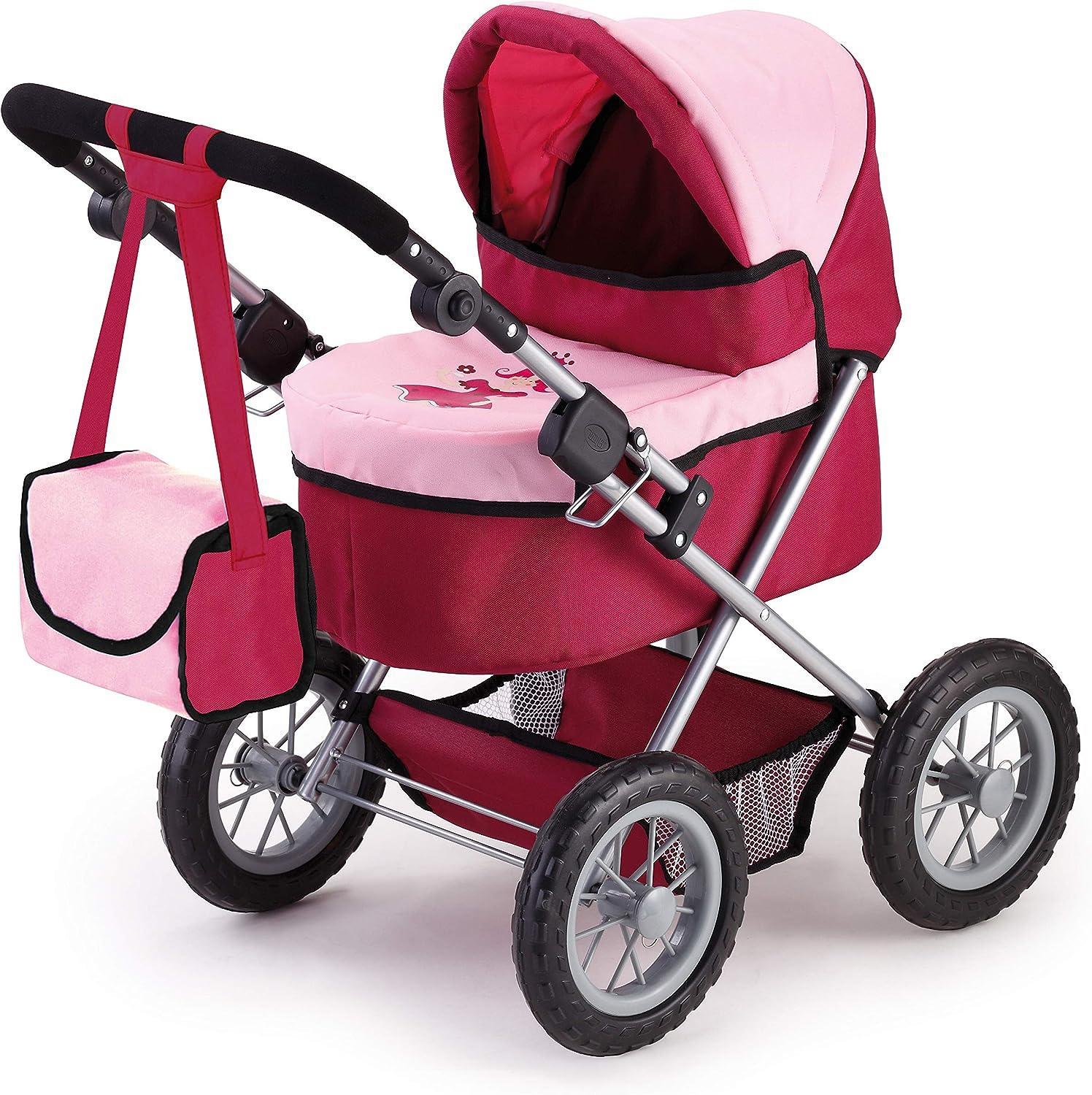 Baby Doll Pram Bordeaux Trendy