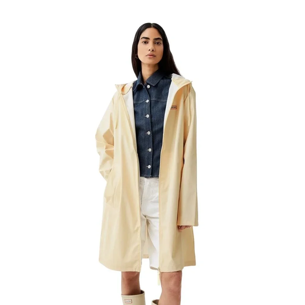Hunter Unisex Adult Andrea Raincoat (Gravel) (XS)