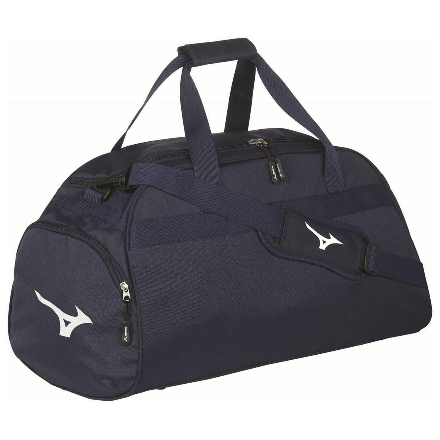 Mizuno Logo 45L Holdall (Navy) (32cm x 60cm x 32cm)