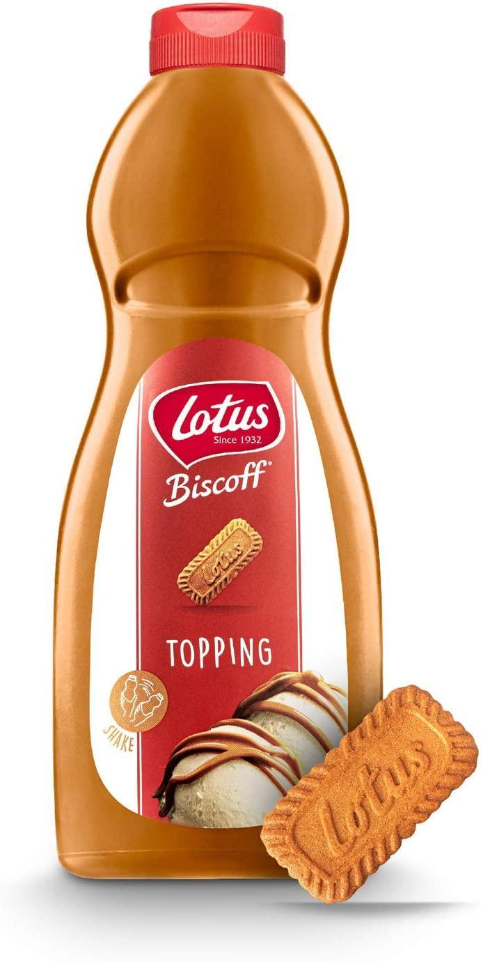 8 x Lotus Biscoff Topping Sauce squeezy bottle 1L