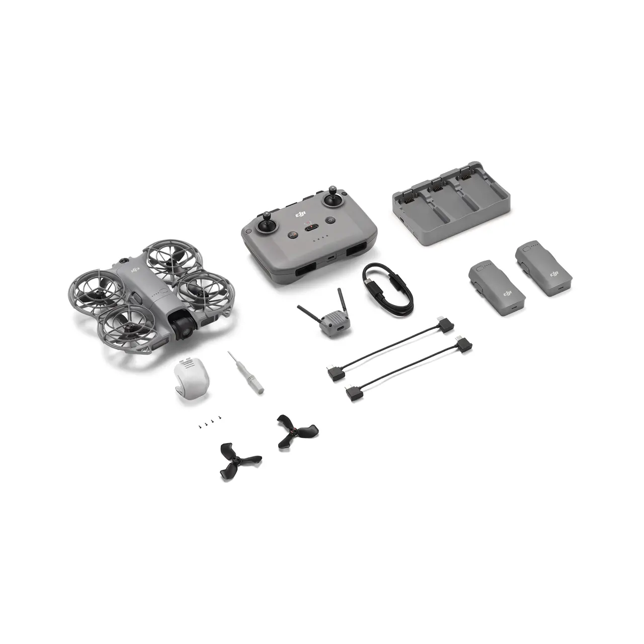 DJI Neo 2 Fly More Combo with Remote Control Gray