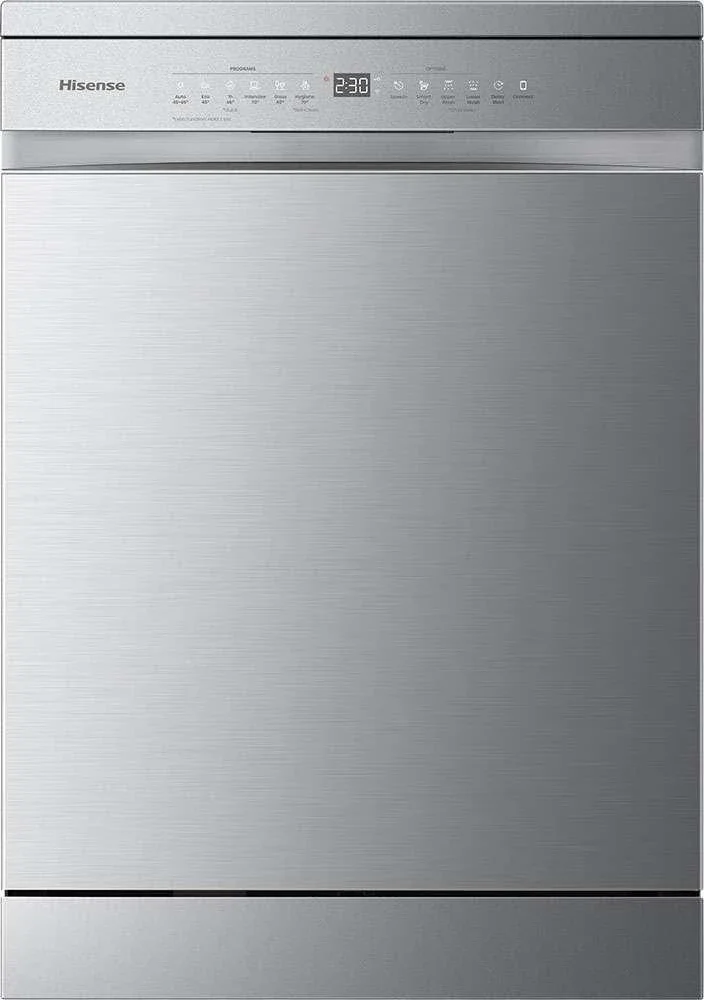 Hisense 60cm 16 Place Setting Freestanding Dishwasher Stainless Steel HSAA16FS