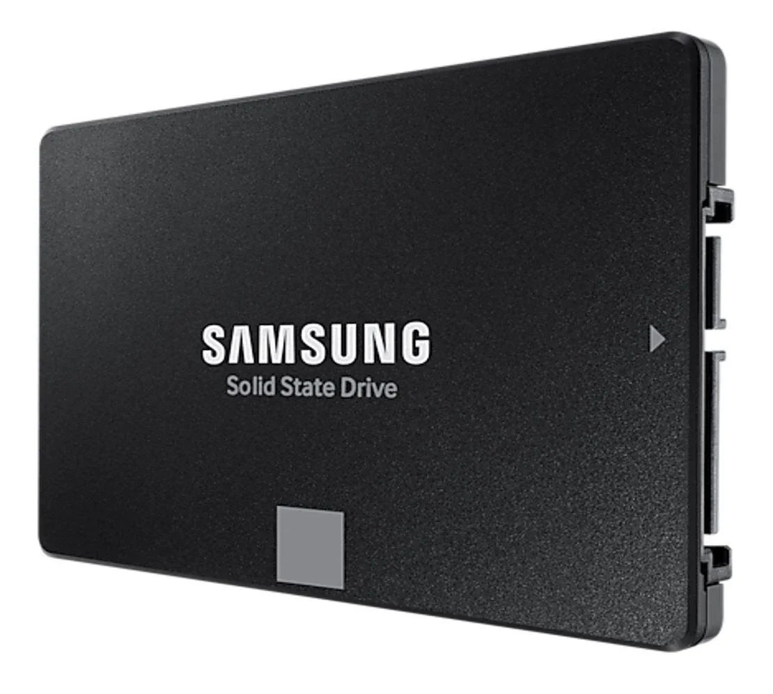 SAMSUNG 870 EVO 2TB 2.5' SATA III 6GB/s SSD 560R/530W MB/s 98K/88K IOPS 1200TBW AES 256-bit Encryption s MZ-76E2T0BW