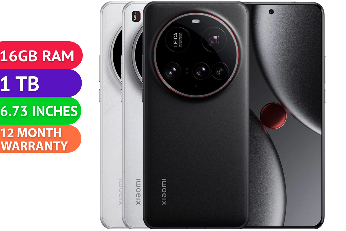 Xiaomi 15 Ultra Dual SIM 5G (16GB RAM, 1TB, Silver Chrome) - BRAND NEW