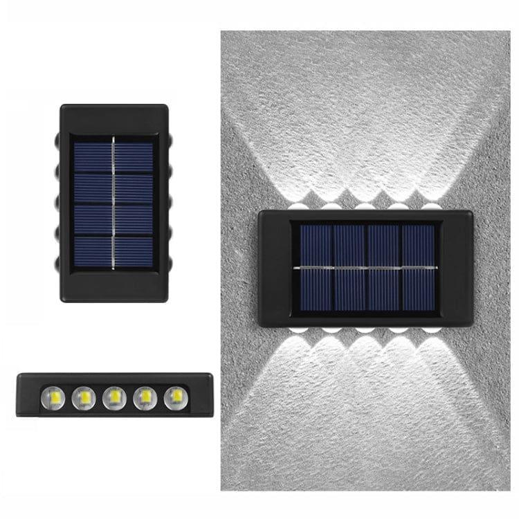 Solar Powered Wall Washer Up/Down 10 LED Light