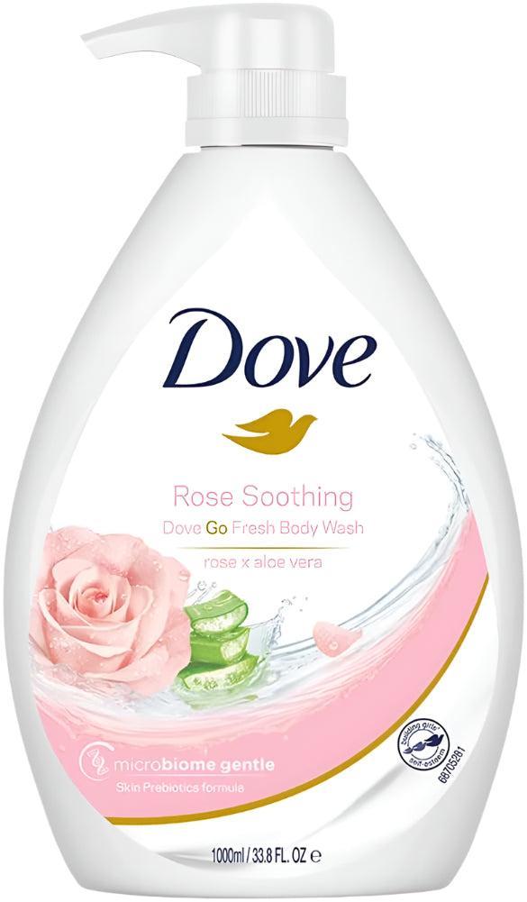 Dove Rose Soothing and Aloe Vera Body Wash 1000ML