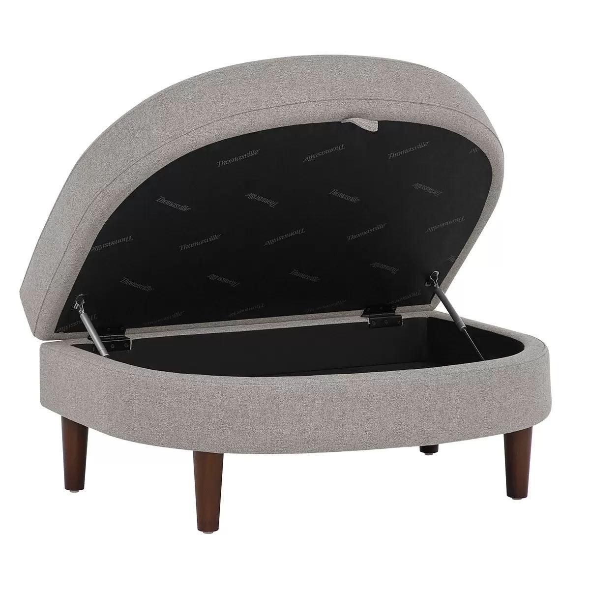 Accent Chair With Storage Ottoman Accent Chairs