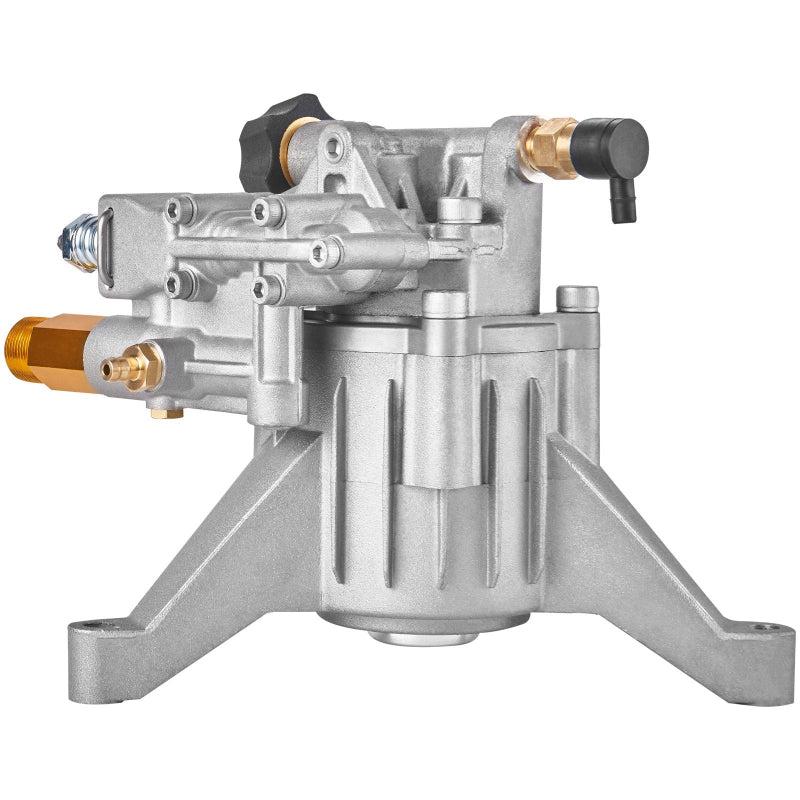 Vevor Pressure Washer Pump 22 Mm Shaft Vertical 3400 Psi 2.5 Gpm Replacement Power Pumps Kit Parts Compatible With Honda Simpson Ryobi Briggs & Stratton Subaru Craftsman Pressure Washers