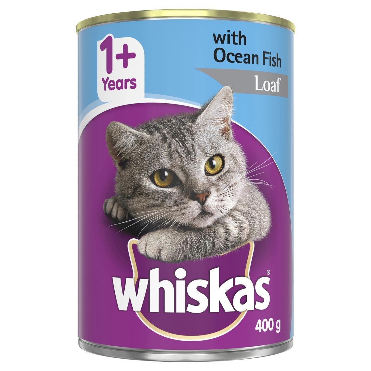 Whiskas Ocean Fish Loaf 400g x 1