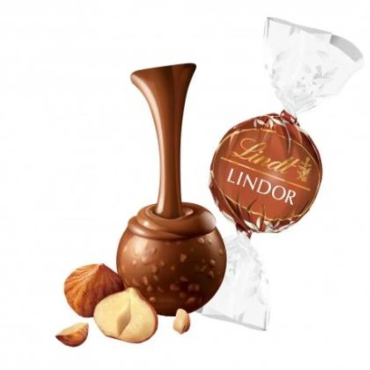 Lindt Chocolate Lindor Hazelnut Cater Pack 800 Pack x 1