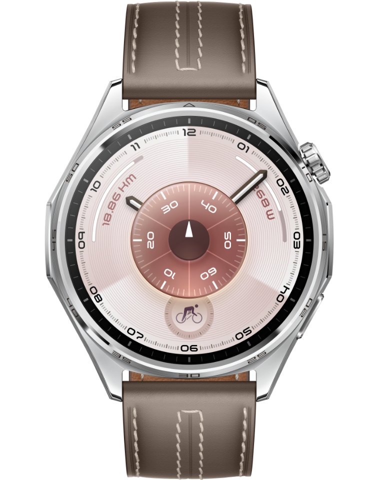Huawei Watch GT6 46mm ATM-B19 Fluoroelastomer Strap Smart Watch Grey