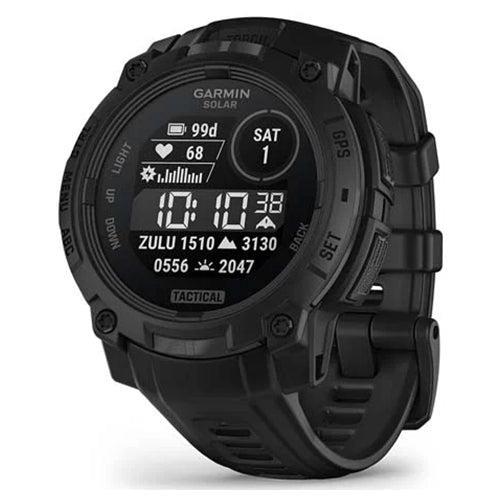 Garmin Instinct 3 (Solar Tactical Edition GPS Smartwatch 45mm) - Black