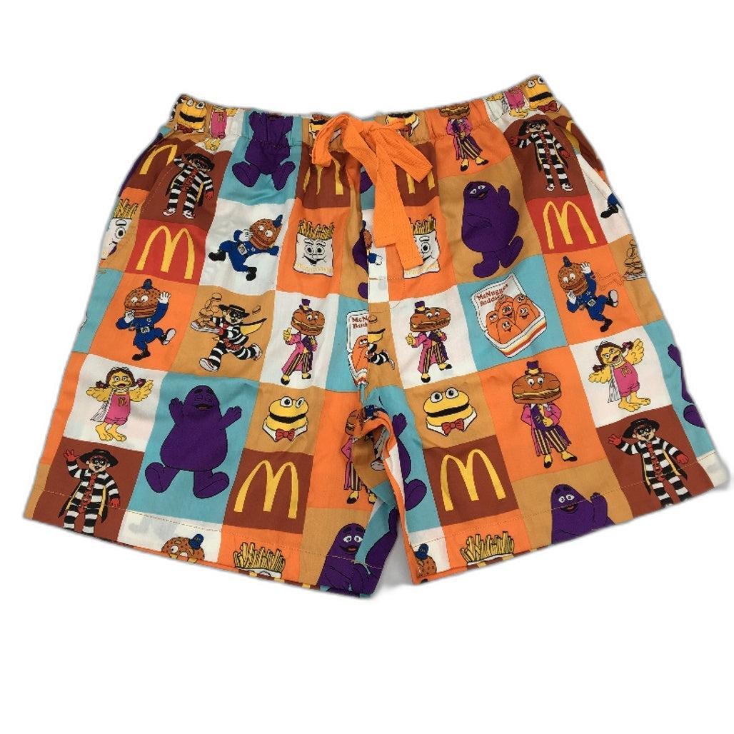 Peter Alexander McDonalds Mascots Cotton Sleep Shorts Mens Size Medium NEW