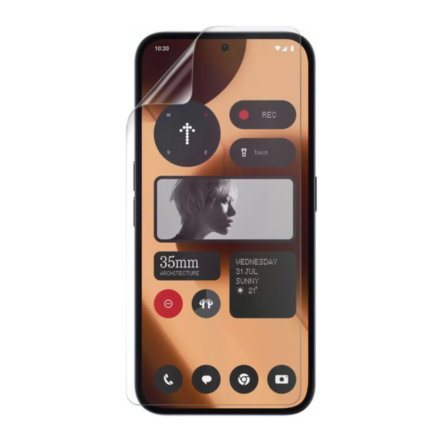 Nothing Phone 2a Plus Hydrogel Screen Protector (Pack of 2)