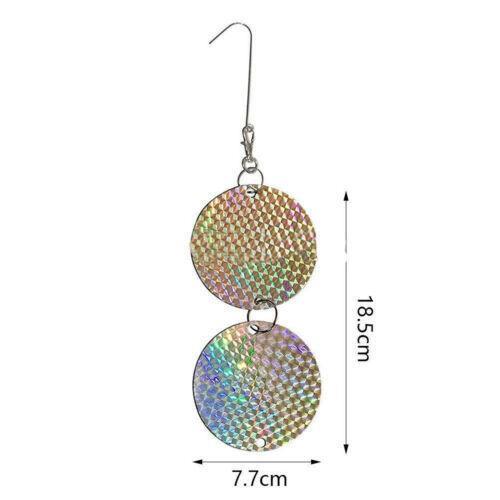 Bird Repellent Reflective Scare Disc Double-Side Spinner Deterrent Device