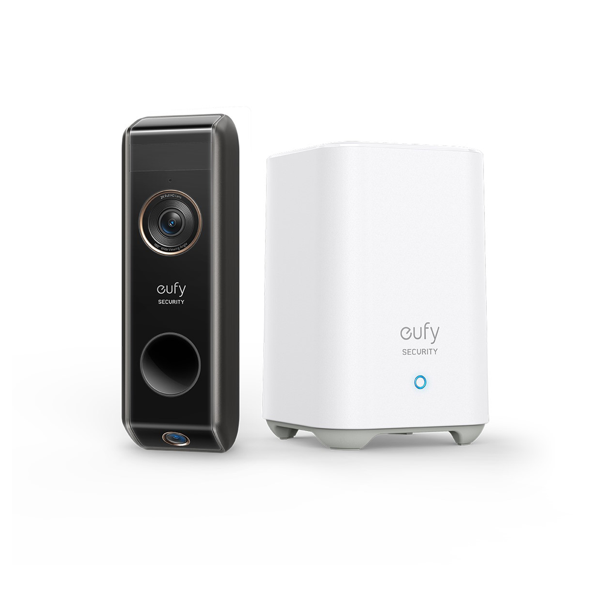 Eufy 2K Security Video Doorbell Dual Camera - Battery Powered - 211mm x 205mm