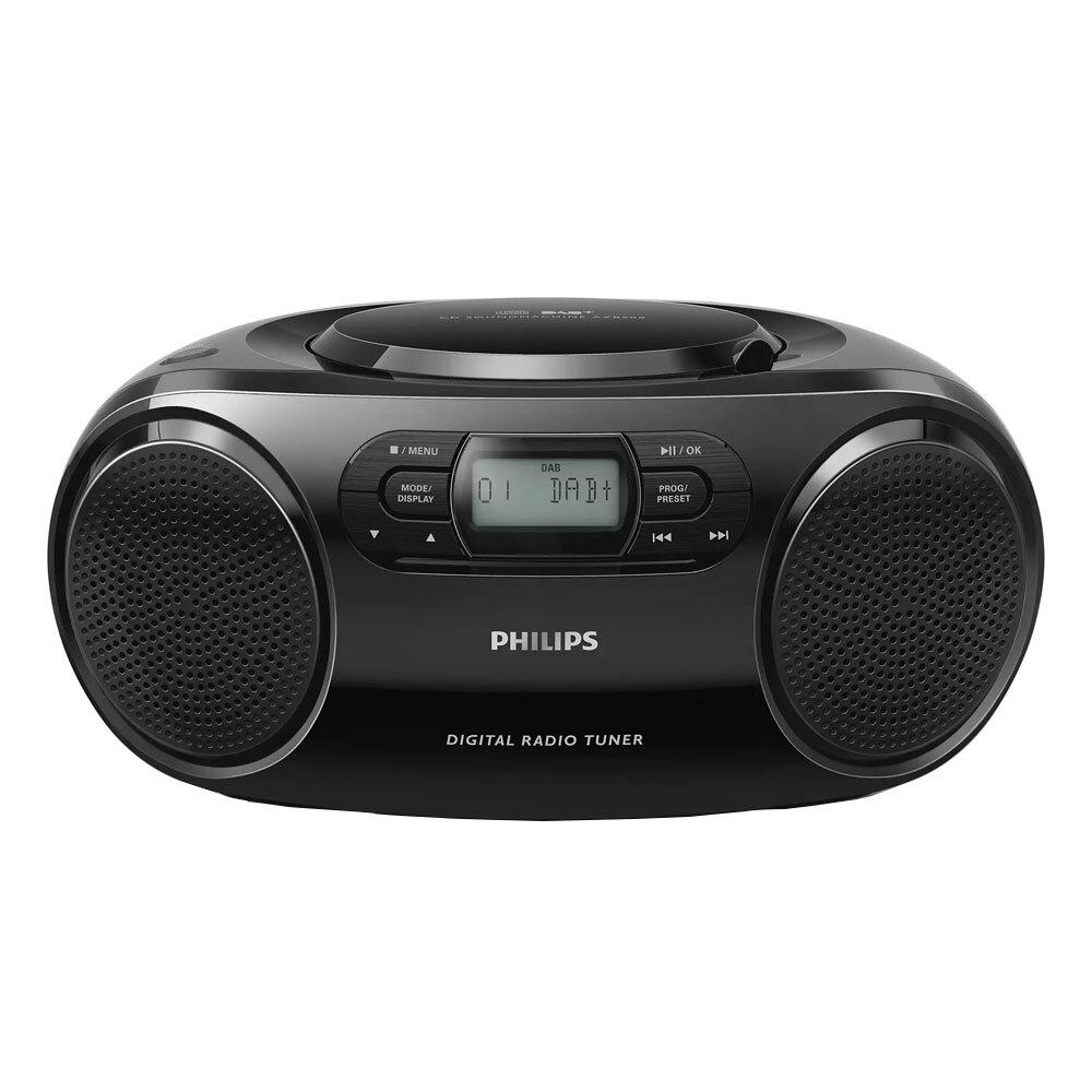 Philips Soundmachine BoomBox CD FM DAB Radio Portable Music Player Stereo Black