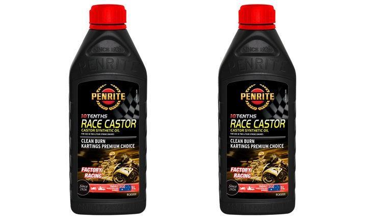 Penrite 10 TENTHS Race Castor Oil 20W-40 1L - RCAS001 Twin Pack