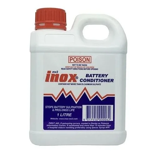 Inox 1l Reduces Sulphation MX2 Battery Conditioner Fluid Suit 4WD Boat Truck