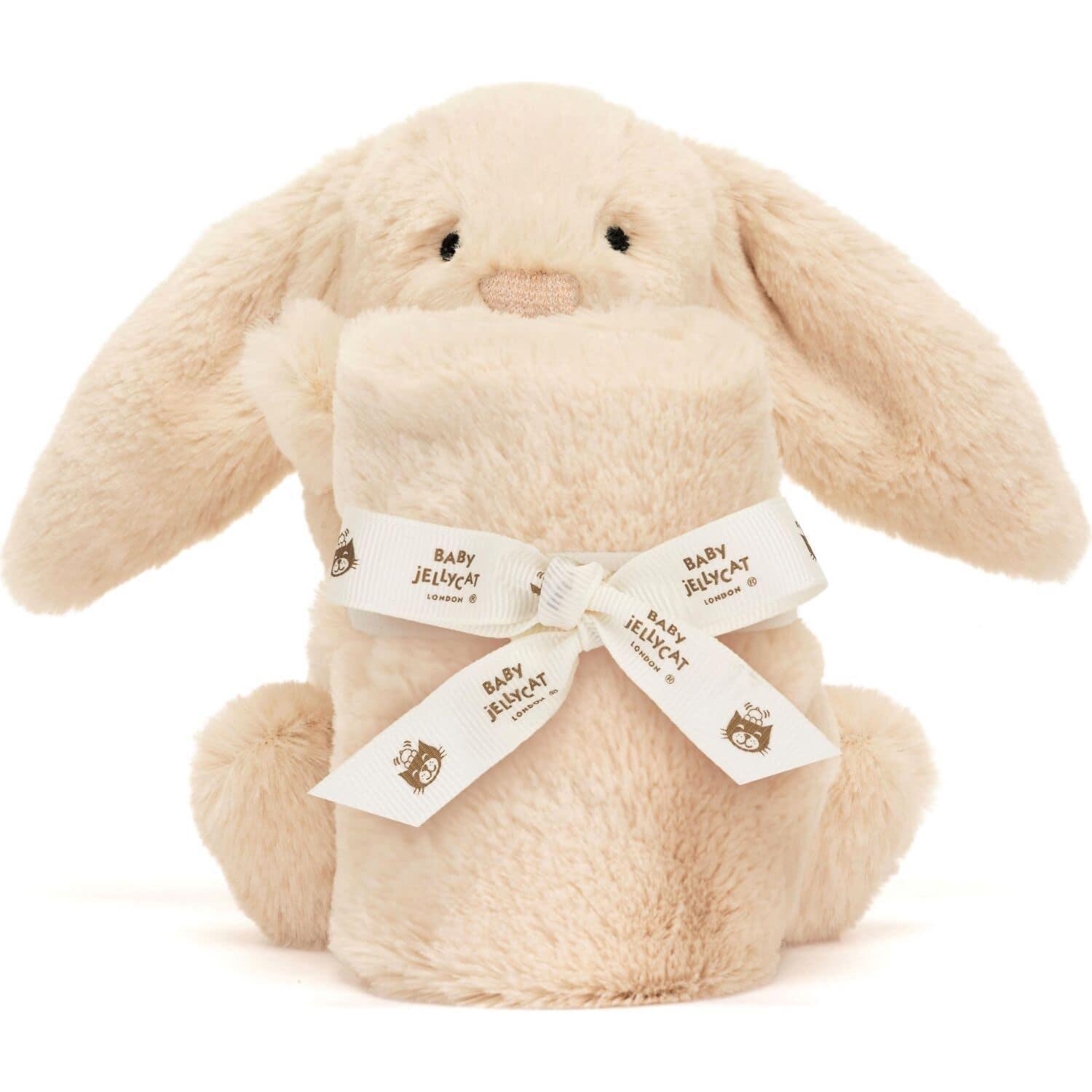 Jellycat - Baby Bashful Luxe Bunny Willow Soother Plush In Gift Box