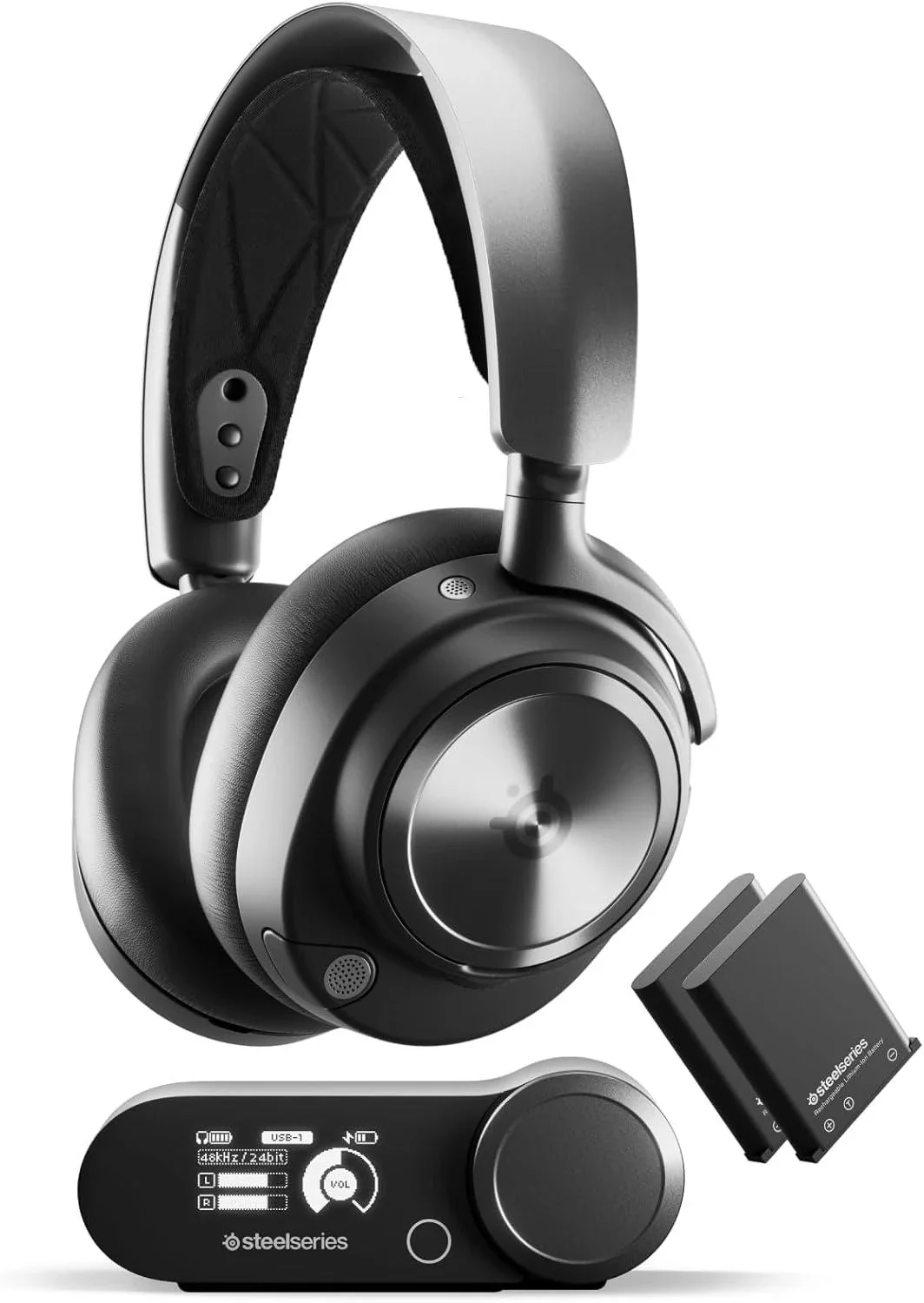 SteelSeries Arctis Nova Pro X Wireless Gaming Headset for Xbox, PS and PC - Black - [As New - Refurbished]