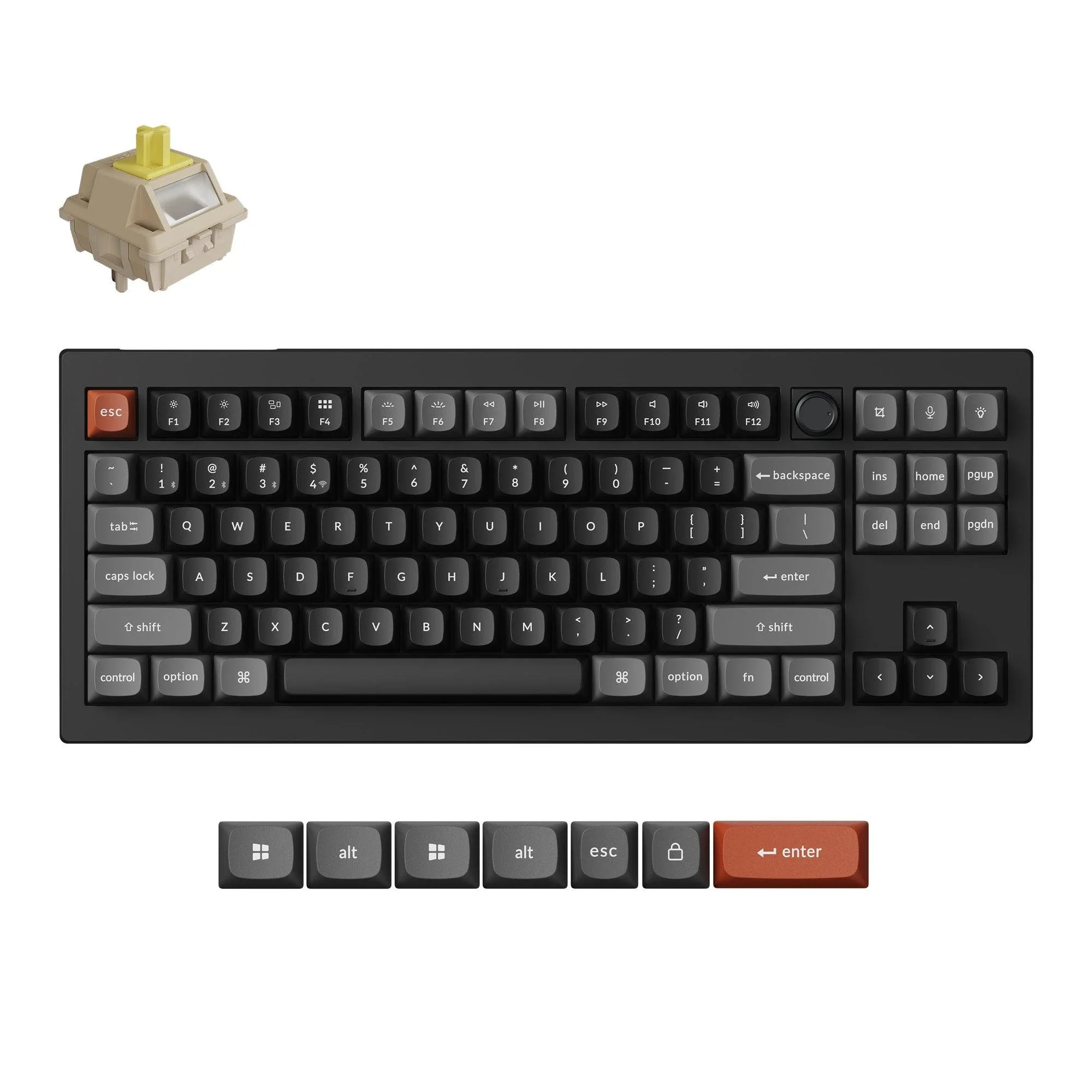 Keychron V3 Ultra 8K Wireless Custom Mechanical Keyboard