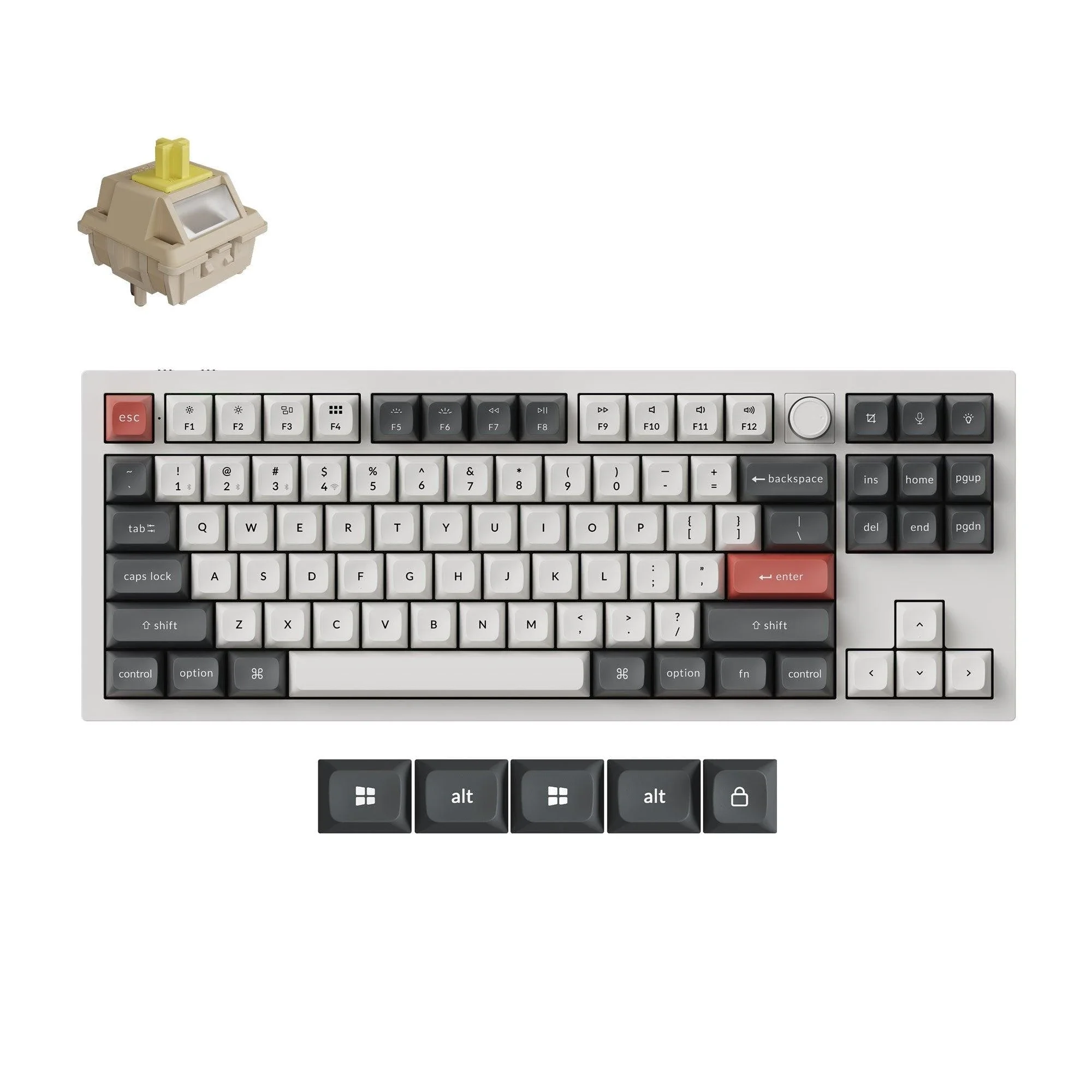 Keychron Q3 Ultra 8K Wireless Custom Mechanical Keyboard
