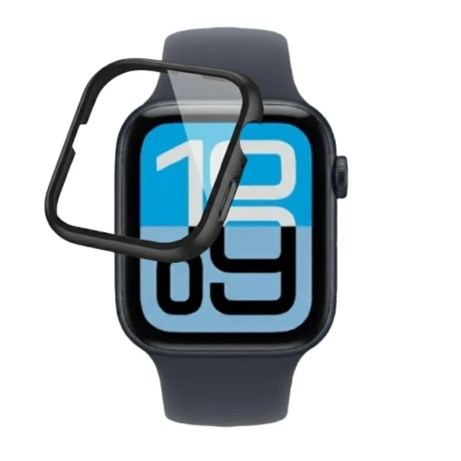 Protective Case for Apple SE (3rd gen) watch (44mm) (Black)