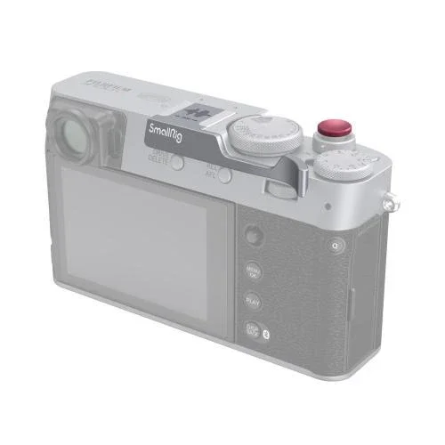 SmallRig Thumb Grip for FUJIFILM X100VI / X100V (Silver)