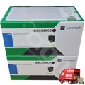 Lexmark 84C6HK0 CX725 Genuine Black Toner Twin Pack
