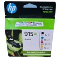 HP 915XL-6ZD22AA Genuine Ink Cartridges Value 4 Pack