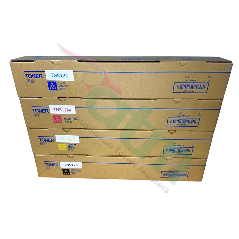 Compatible Konica Minolta TN512 Cartridges Value Pack