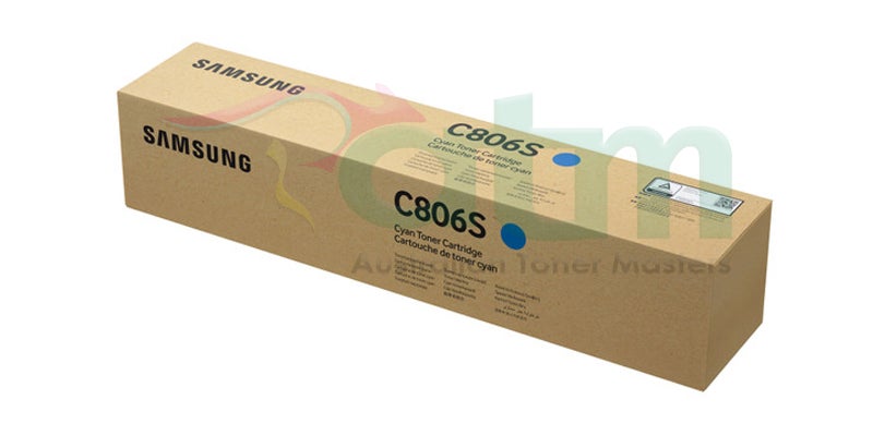 Samsung CLT-C806S Genuine Cyan Toner Cartridge