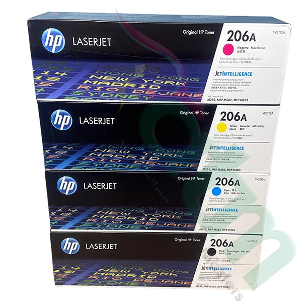HP 206A W2110A W211A W2112A W2113A Genuine Toner